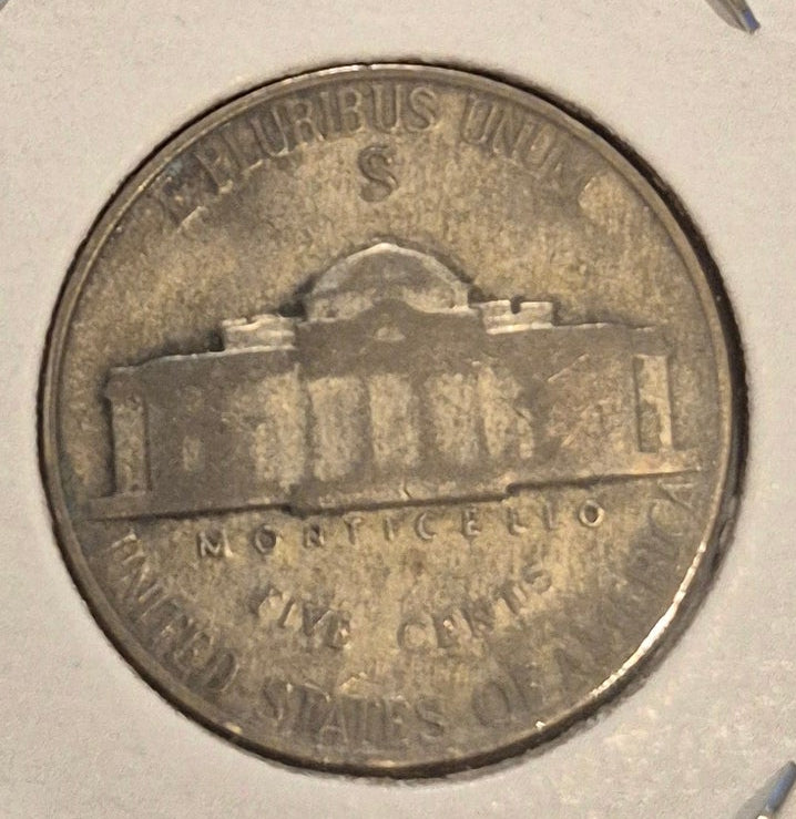 1945-S Jefferson Nickle
