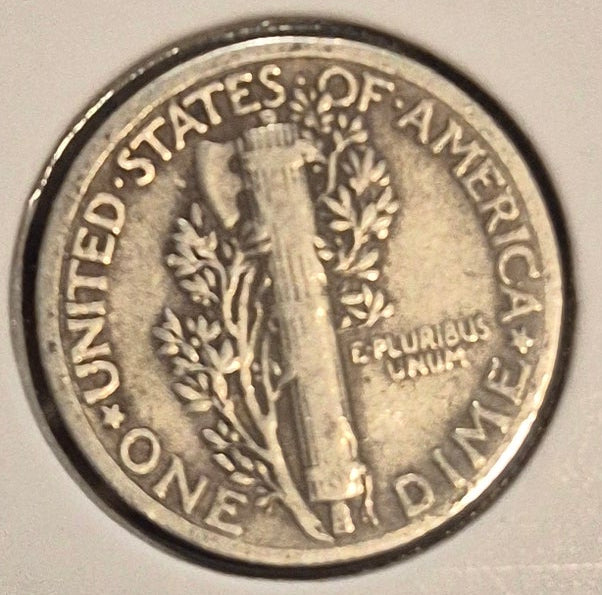 1936 Mercury Dime