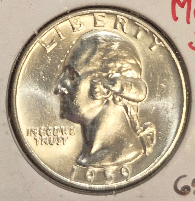 1959 Washington Quarter